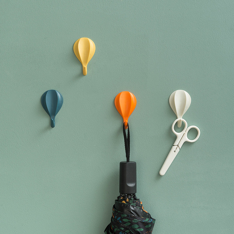 Interior Design Product - 8pcs Hot Air Balloon Wall Hooks