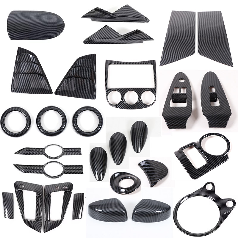 Interior Design Mood Board - ABS Carbon Fiber for Nissan 370Z