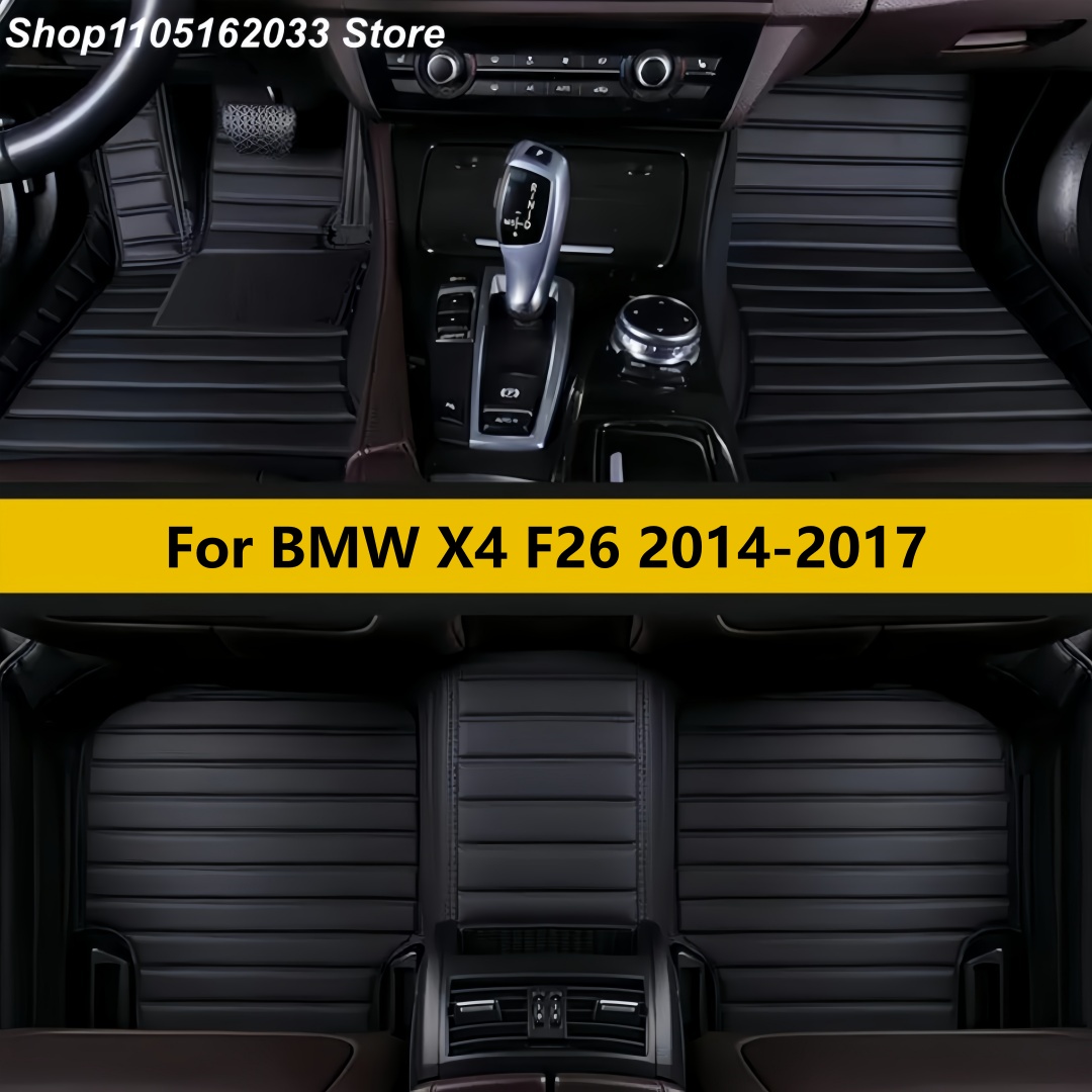 Interior Design Product - Custom Leather Car Floor Mats Fits