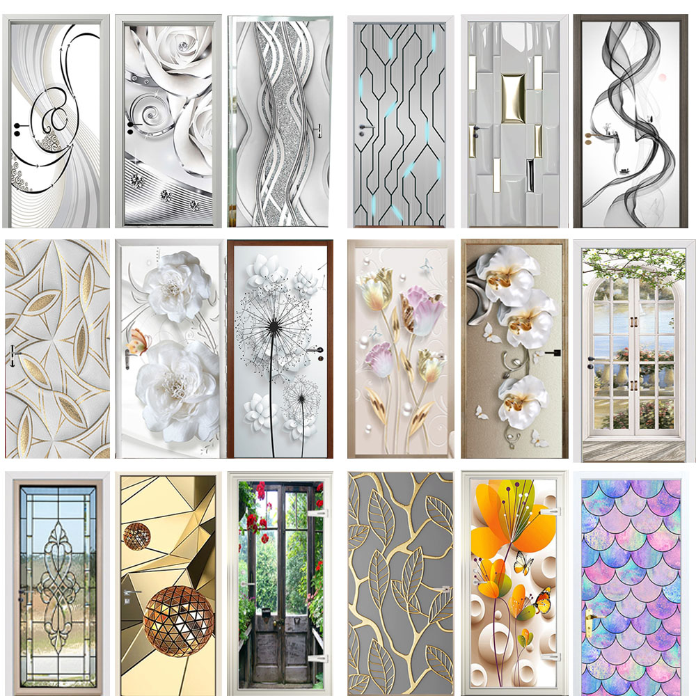 Modern Door Sticker Simulate G - Interior Design Product recension och pris