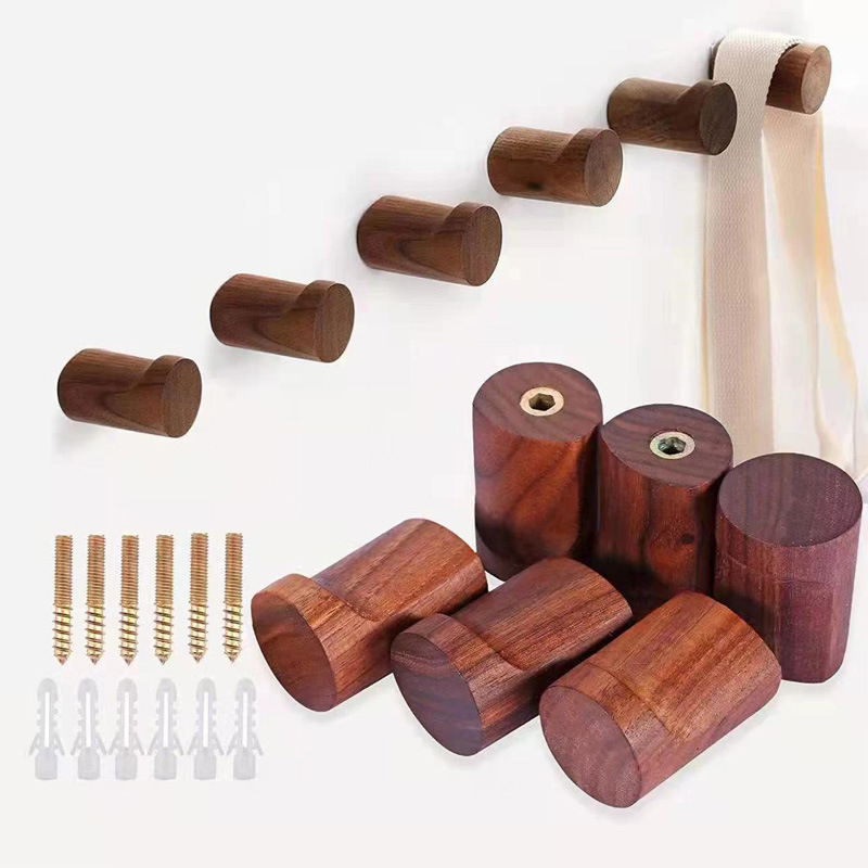 Beech Wood Black Walnut Hook M - Interior Design Product recension och pris