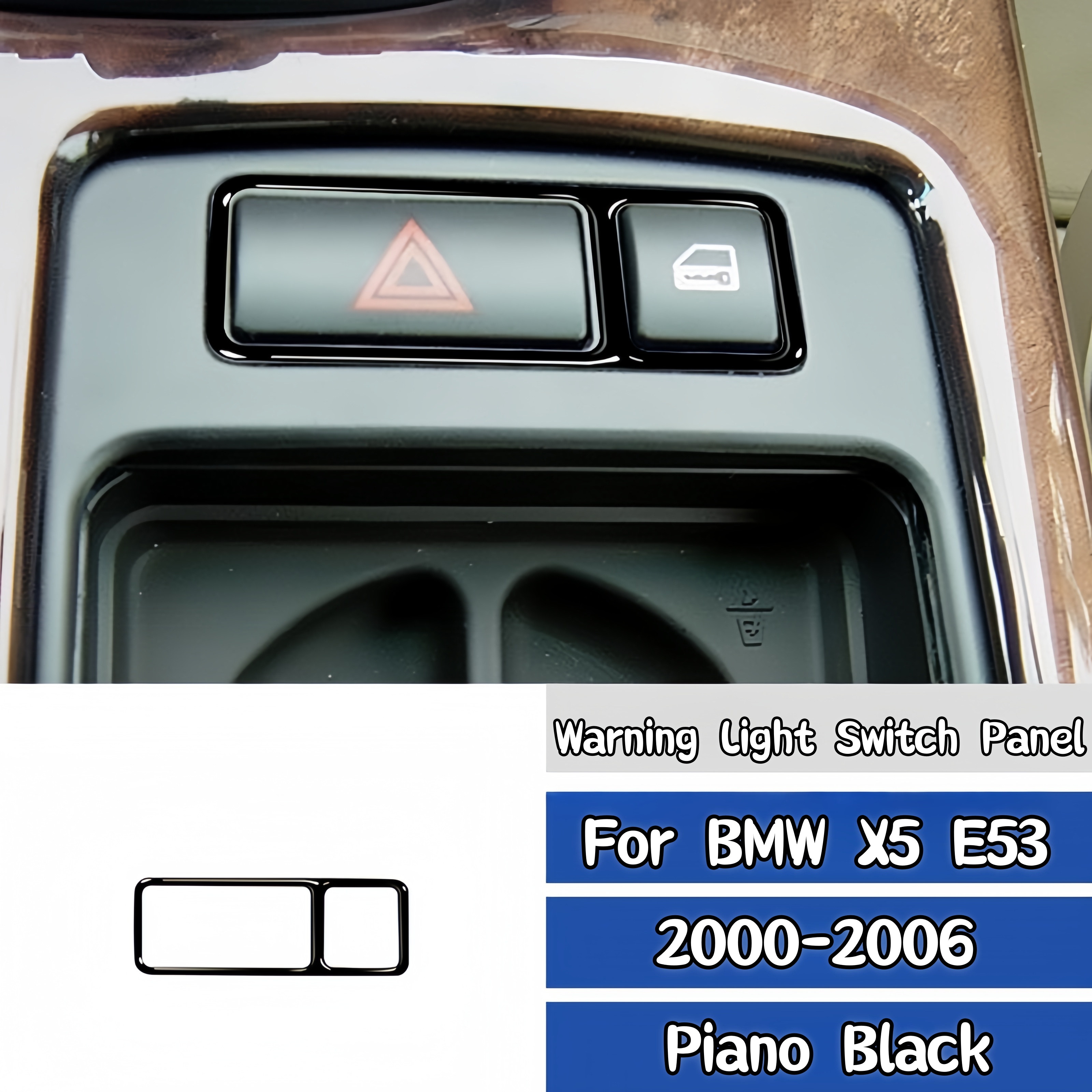 For BMW X5 E53 2000-2006 Piano - Interior Design Mood Board recension och pris