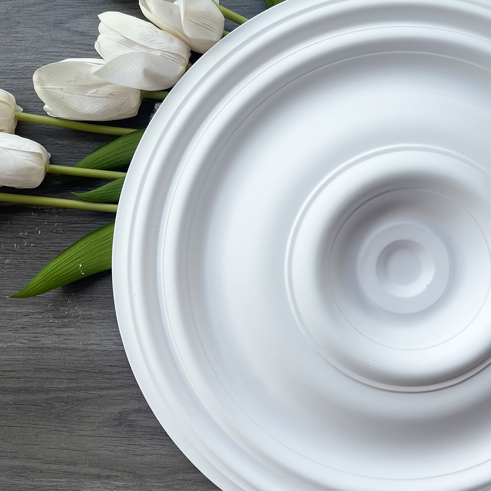 French PU Lamp Panel Round Lam - Interior Design Product recension och pris