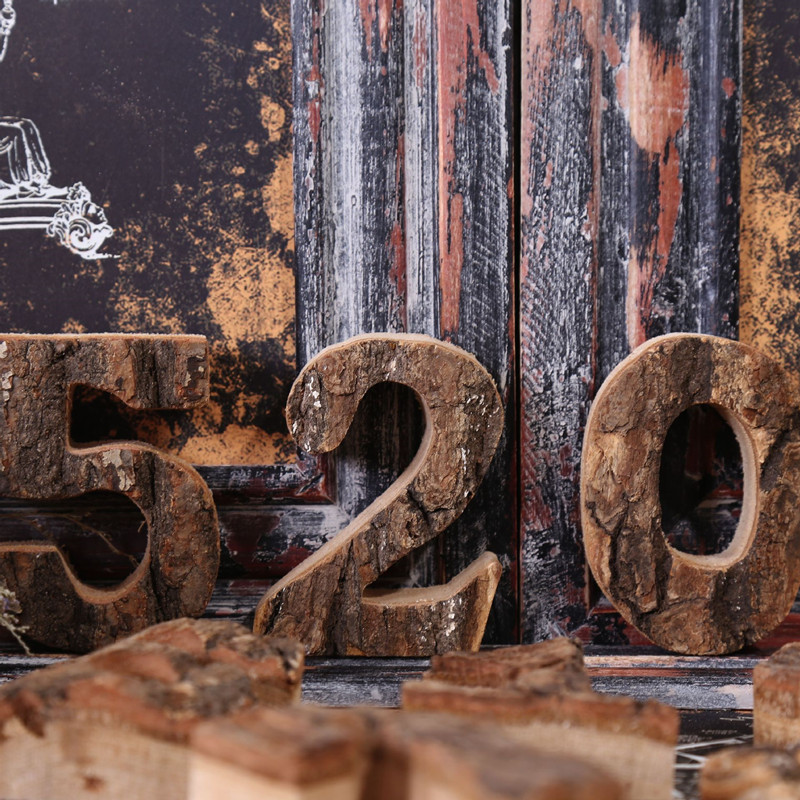 Wooden Letters Home Decor Alph - Interior Design Product recension och pris