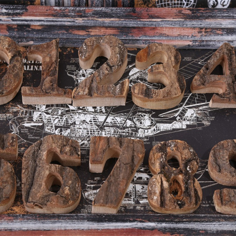 Wooden Letters Home Decor Alph - Interior Design Product recension och pris