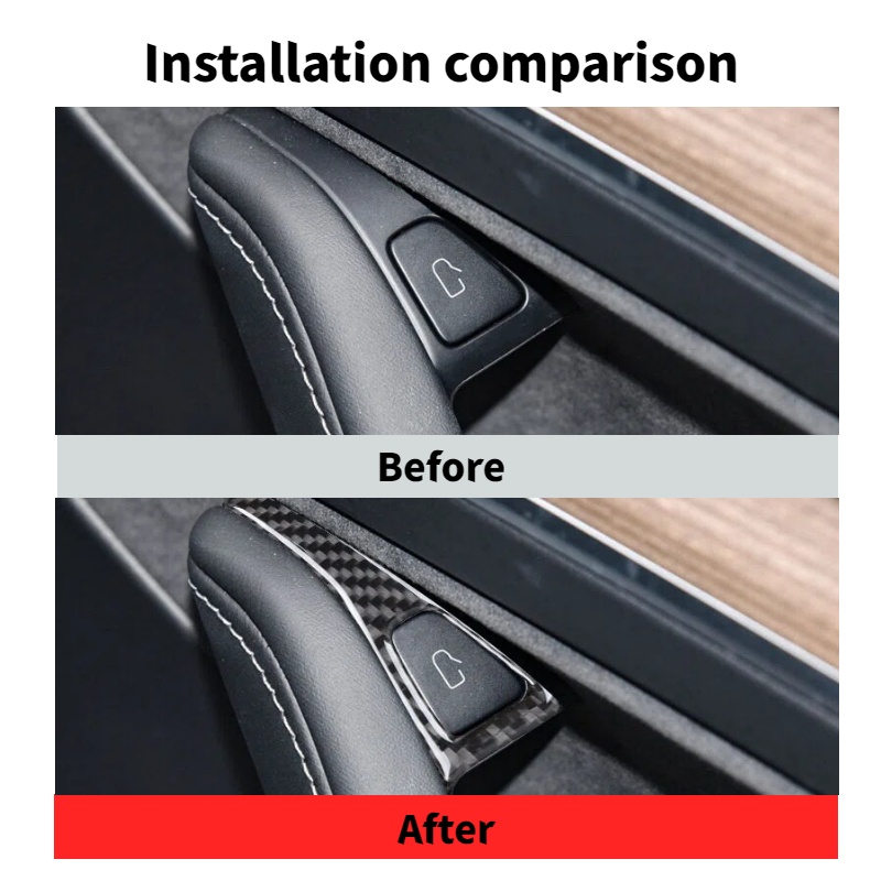 Real Carbon Fiber Door Window  - Interior Design Mood Board recension och pris